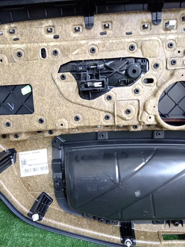 Обшивка двери BMW 5-Series 2011 51427273290 F10, задняя правая