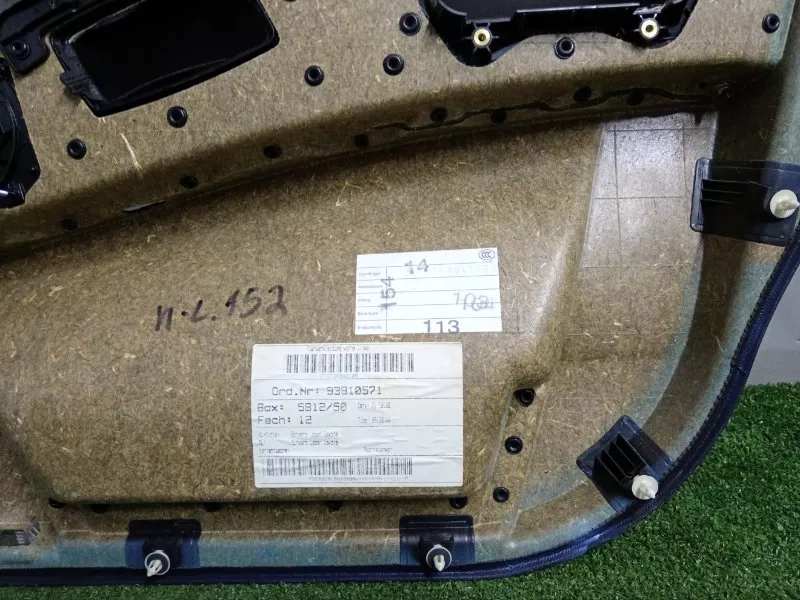 Обшивка двери BMW 5-Series 2006 51417079849 E60, передняя левая