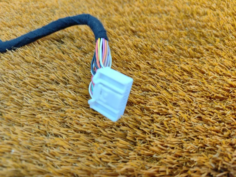 Проводка центральной консоли