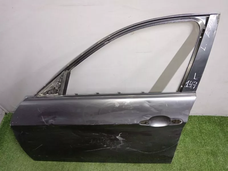 Дверь BMW 3-Series 2005 41007203643 E90, передняя левая