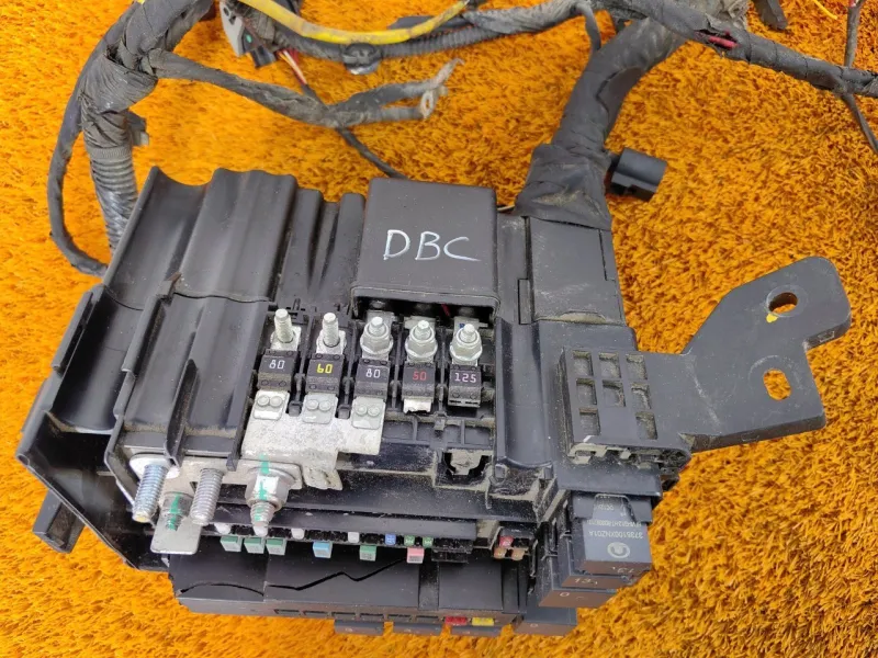 Проводка подкапотная