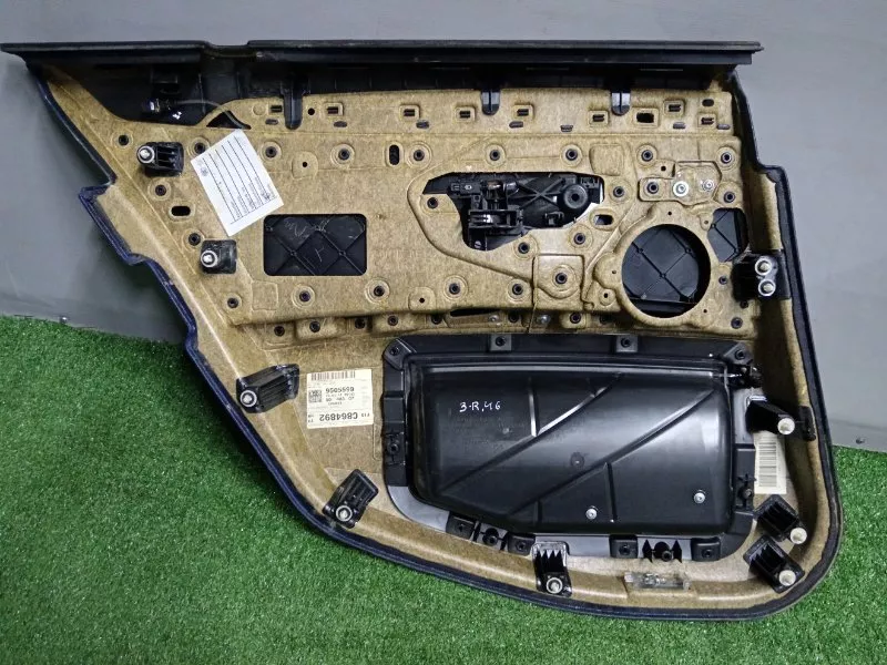 Обшивка двери BMW 5-Series 2011 51428053638 F10, задняя правая