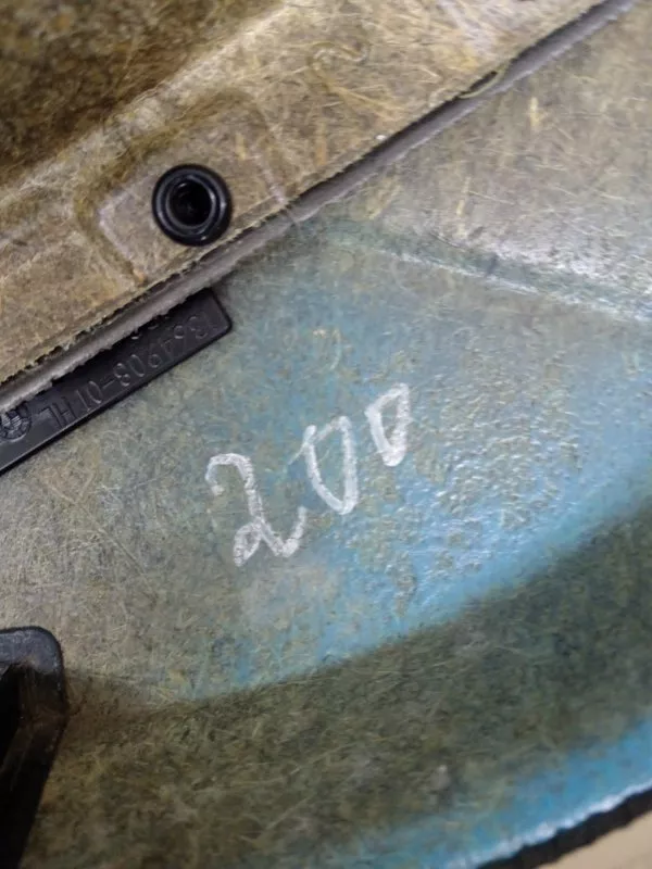 Обшивка двери BMW 5-Series 2007 51426984363 E60/E61, задняя левая