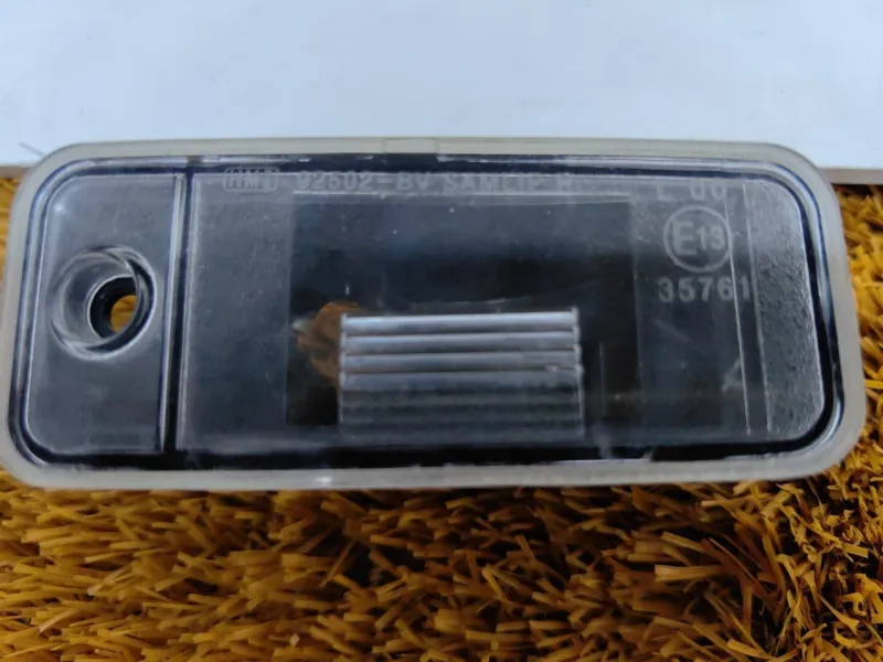 Подсветка номера