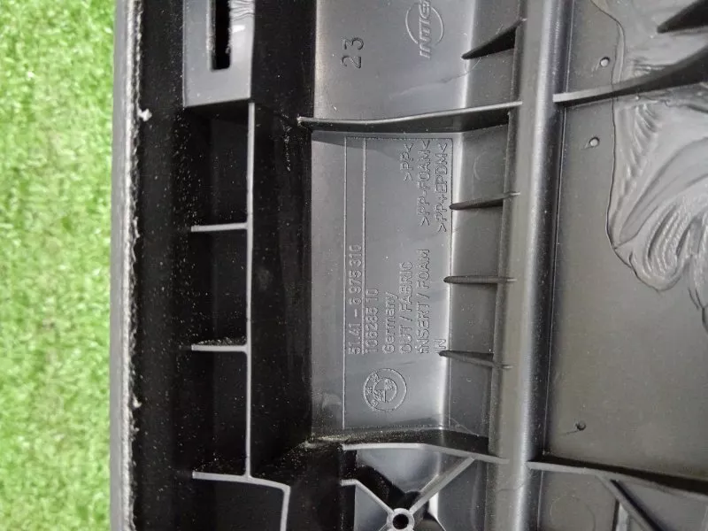 Обшивка двери BMW 1-Series 2008 51417133299 E87, задняя левая