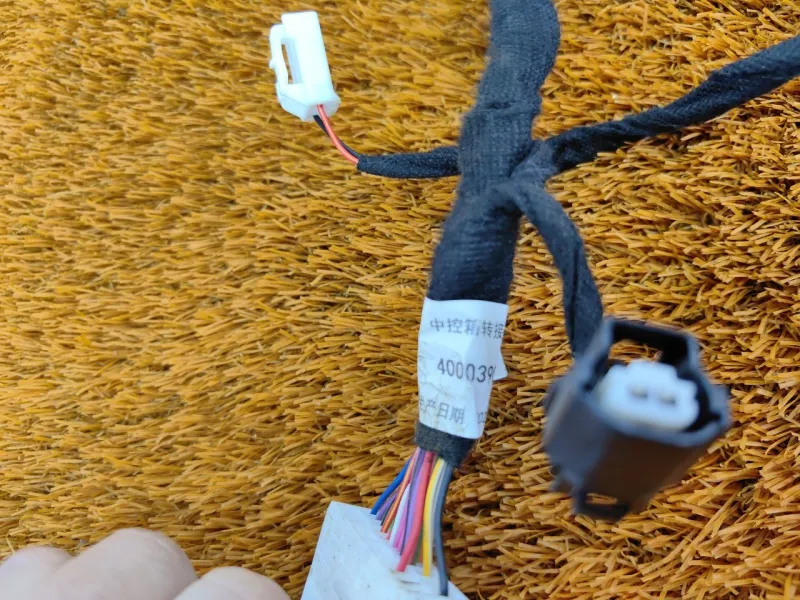 Проводка центральной консоли