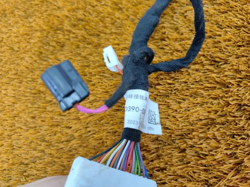 Проводка центральной консоли