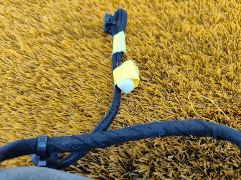 Проводка центральной консоли