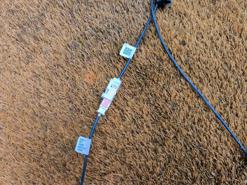 Проводка крышки багажника