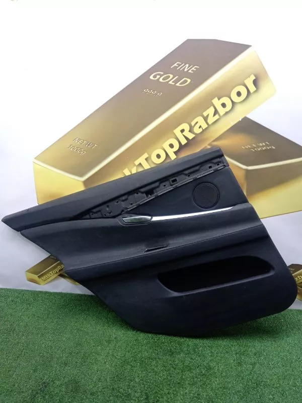 Обшивка двери BMW 5-Series 2010 51427261017 F07, задняя левая