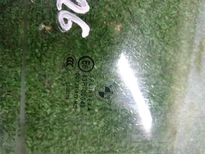 Стекло двери BMW 5-Series 2006 51357110636 E60/E61, заднее правое